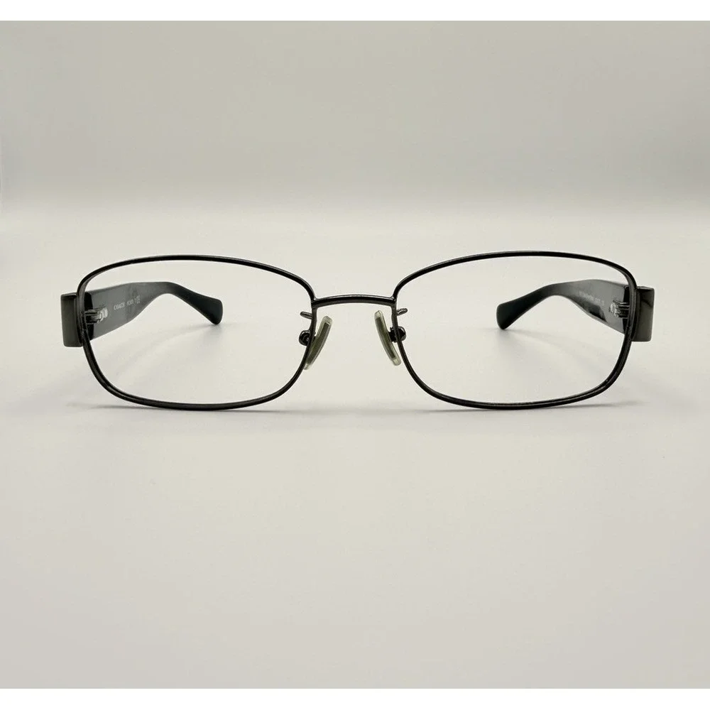 Coach HC5075 9017 Eyeglasses Dark Silver/Black Full Rim Frames Only 53-17-135